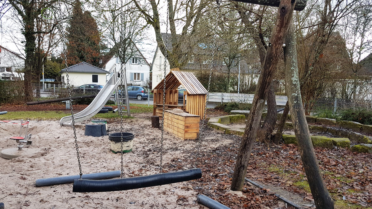 Außenbereich der Schulkind-Betreuung