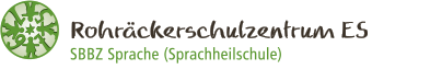 Sprachehilschule . Rohräckerschulzenten ES