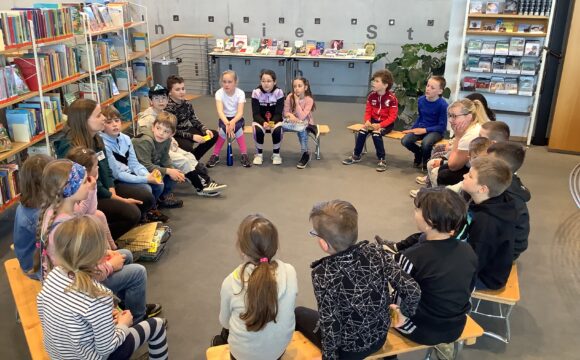Besuch in der Stadtbücherei