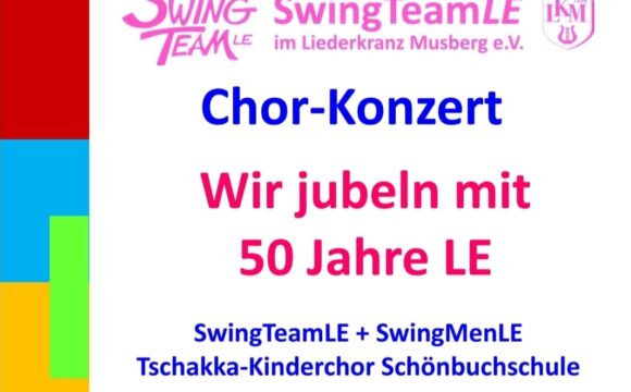 Auftritt beim Konzert des SwingTeamLE