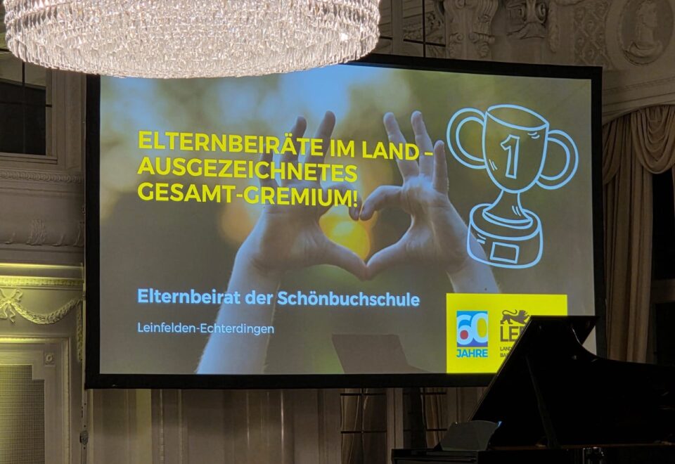 Foto9 Elternbeirat der Schönbuchschule gewinnt landesweiten Wettbewerb